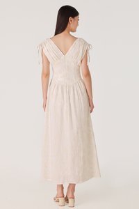 V-Neck Midi Dress - Image 4